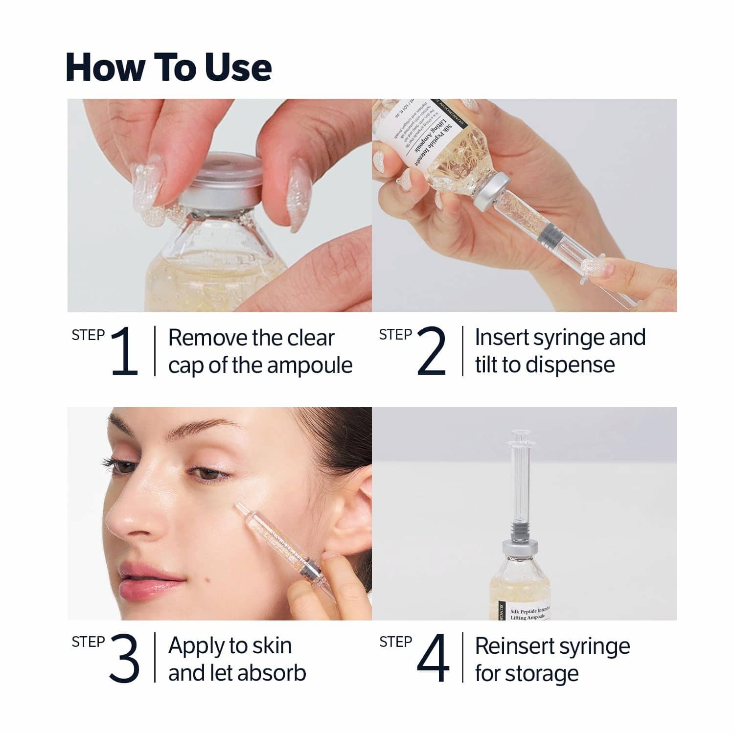 SUNGBOON EDITOR Silk Peptide Intensive Lifting Ampoule 35ml – BelluBeauty