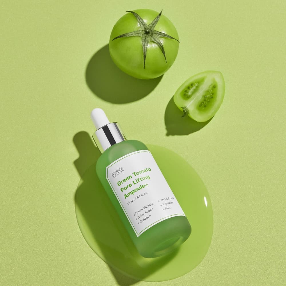 SUNGBOON EDITOR Green Tomato Pore Lifting Ampoule 30ml+ - bellubeauty