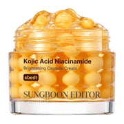 SUNGBOON EDITOR Kojic Acid Niacinamide Brightening Capsule Cream 50ml - BelluBeauty
