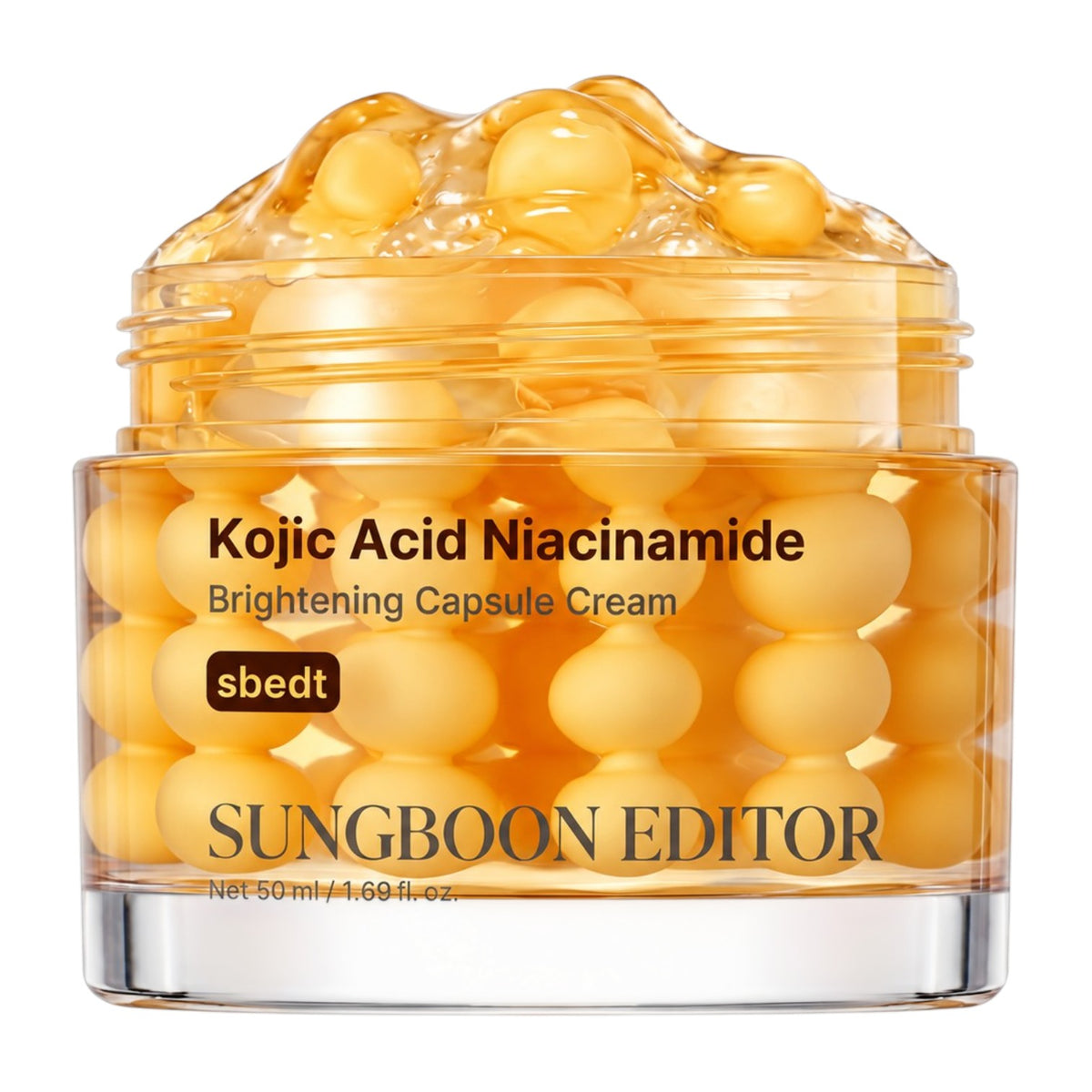 SUNGBOON EDITOR Kojic Acid Niacinamide Brightening Capsule Cream 50ml - BelluBeauty