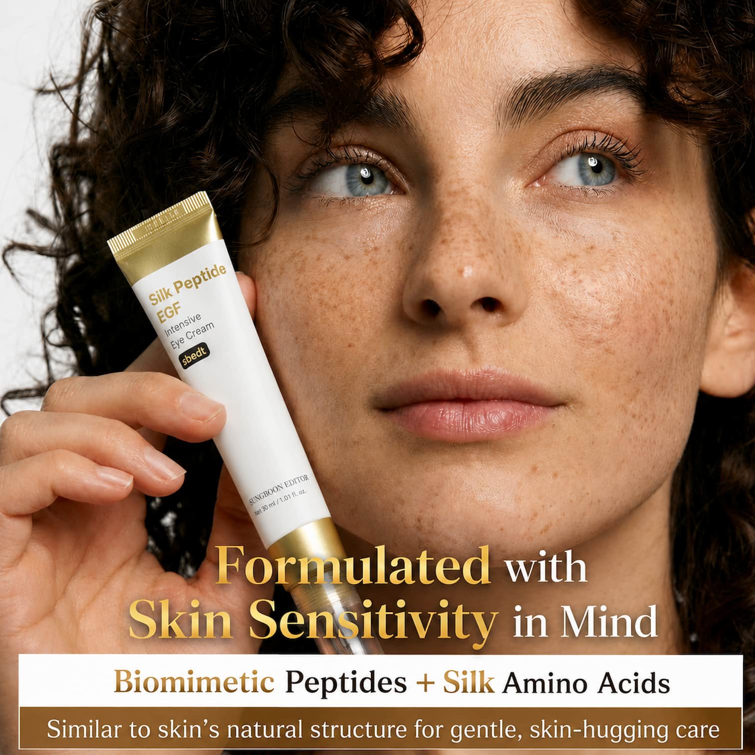 SUNGBOON EDITOR Silk Peptide EGF Intensive Eye Cream 30ml - BelluBeauty