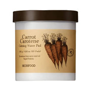 SKINFOOD Carrot Carotene Calming Water Pad 60pcs - BelluBeauty