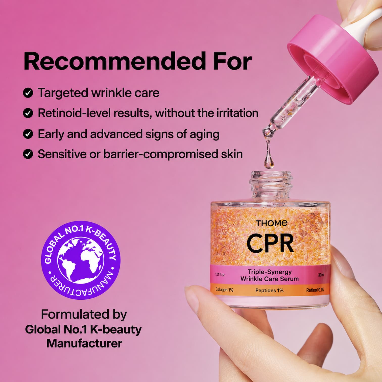 THOME CPR Triple-Synergy Wrinkle Care Serum 30ml - BelluBeauty