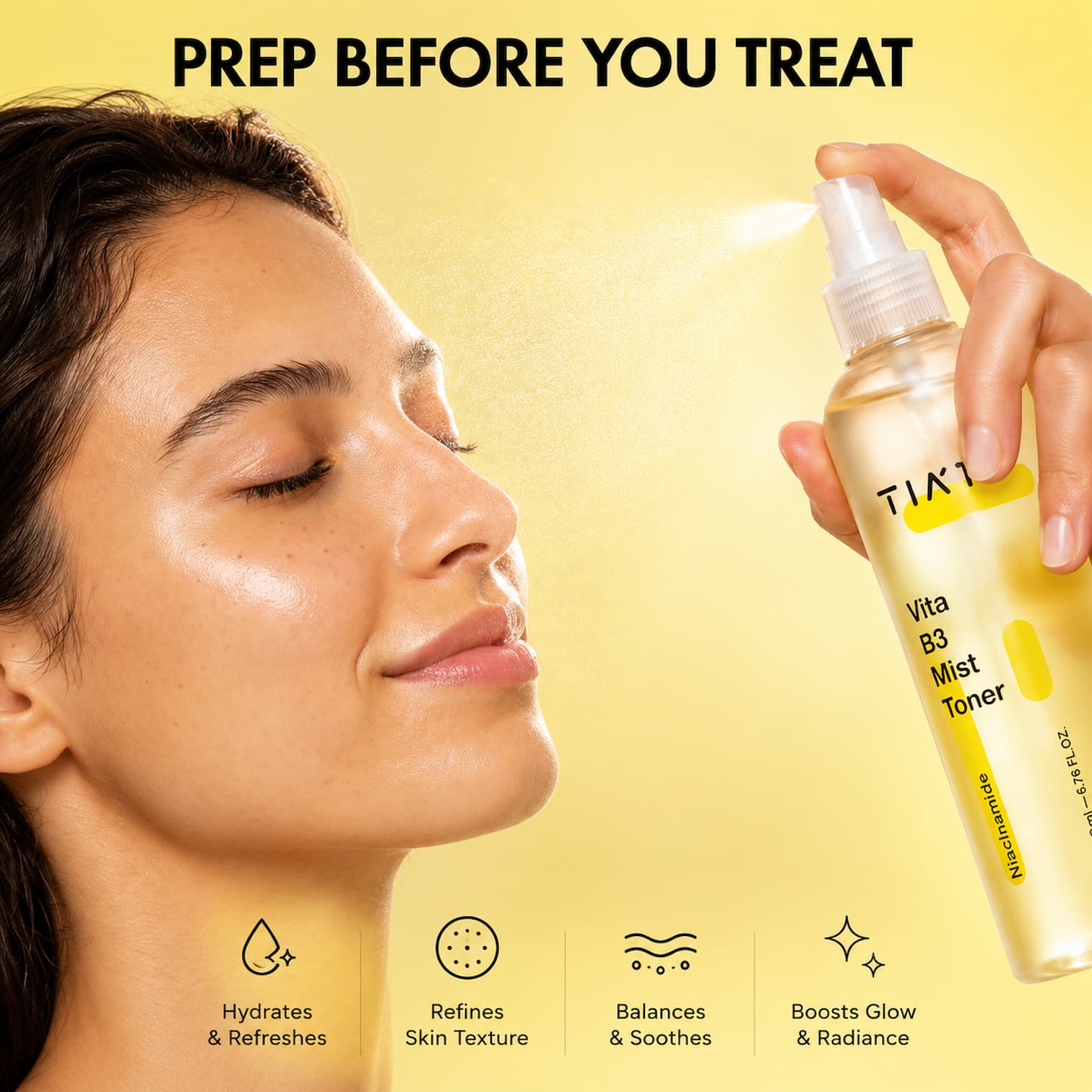 TIAM Vita B3 Mist Toner 200ml - BelluBeauty