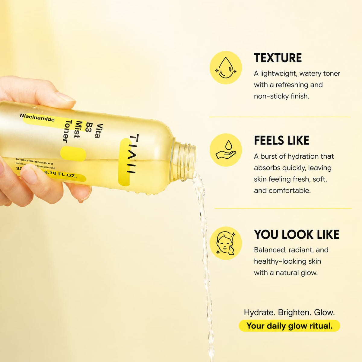 TIAM Vita B3 Mist Toner 200ml - BelluBeauty