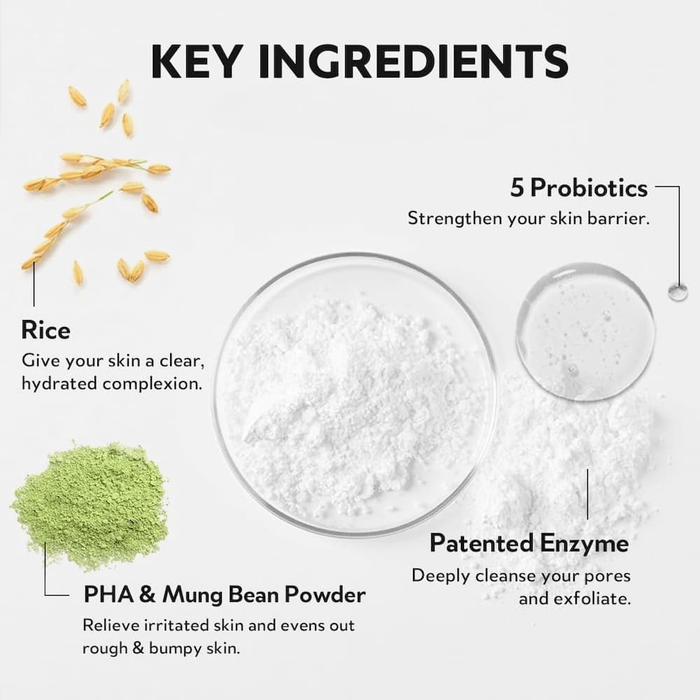 TIRTIR Hydro Boost Enzyme Powder Wash 75g - BelluBeauty