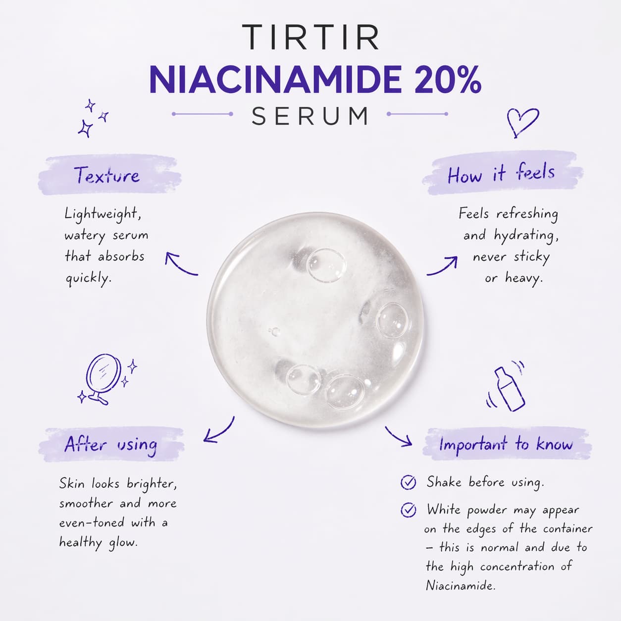 TIRTIR Niacinamide 20% Serum 30ml - BelluBeauty