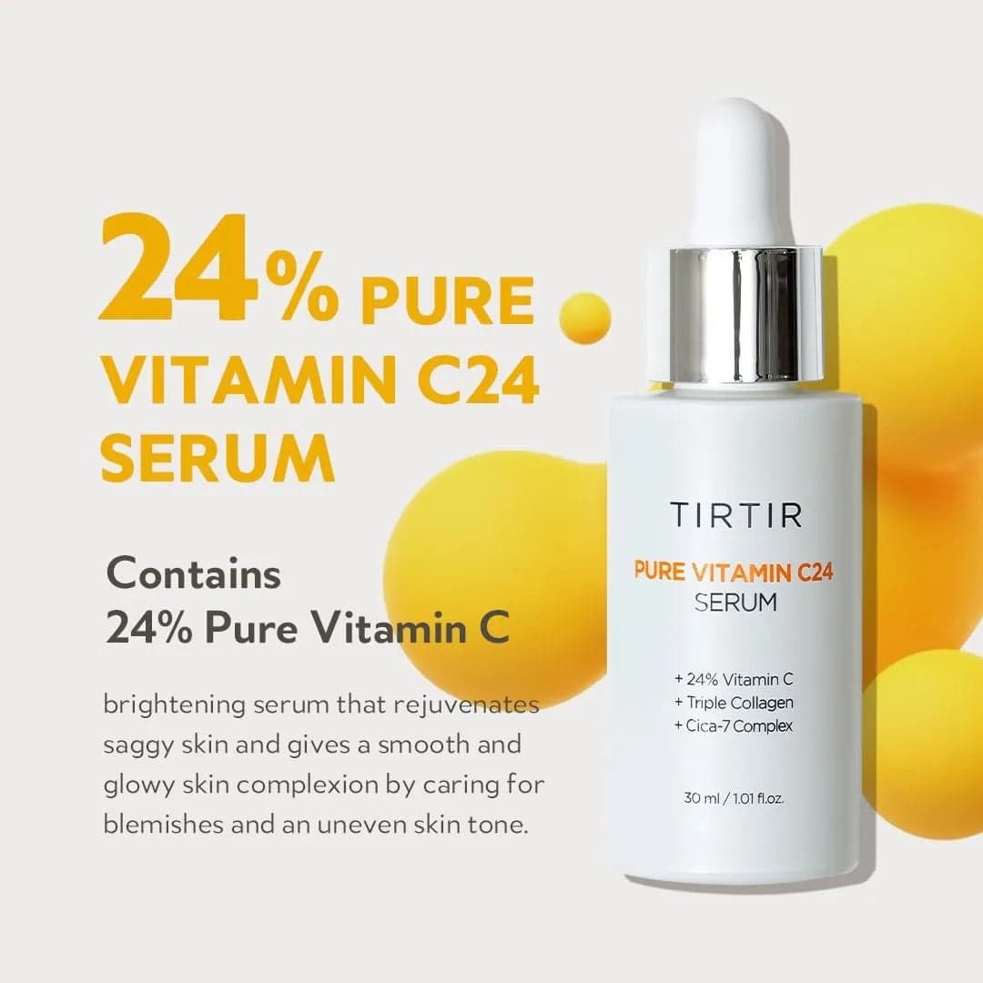 TIRTIR Pure Vitamin C24 Serum 30ml - bellubeauty