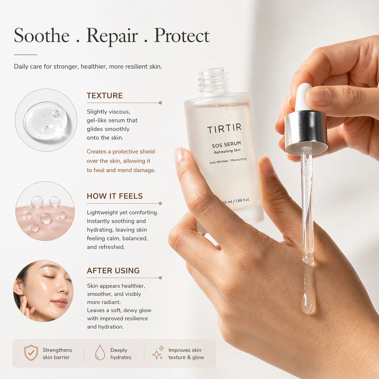 TIRTIR SOS Serum 50ml - BelluBeauty