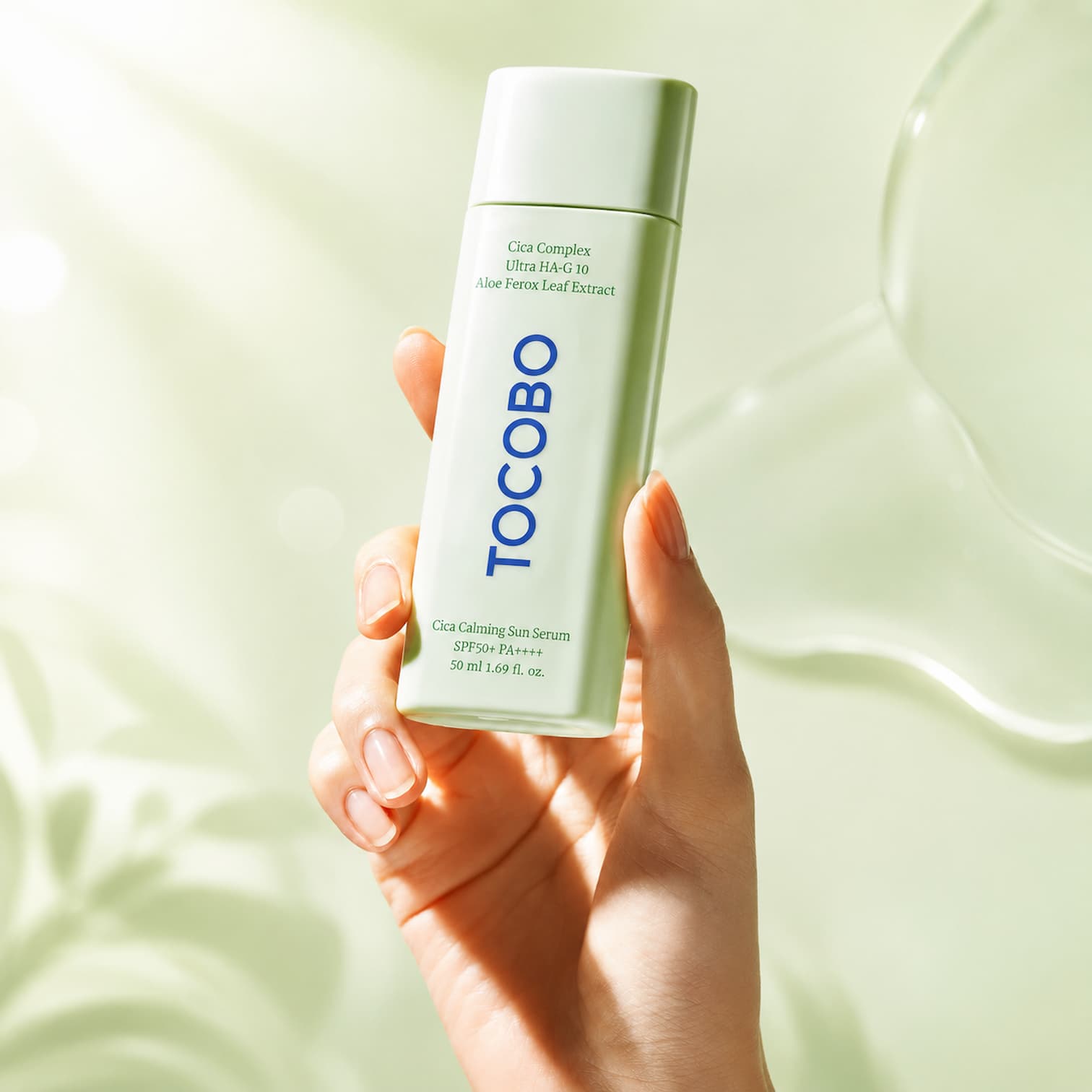 TOCOBO Cica Calming Sun Serum 50ml SPF50+ - BelluBeauty
