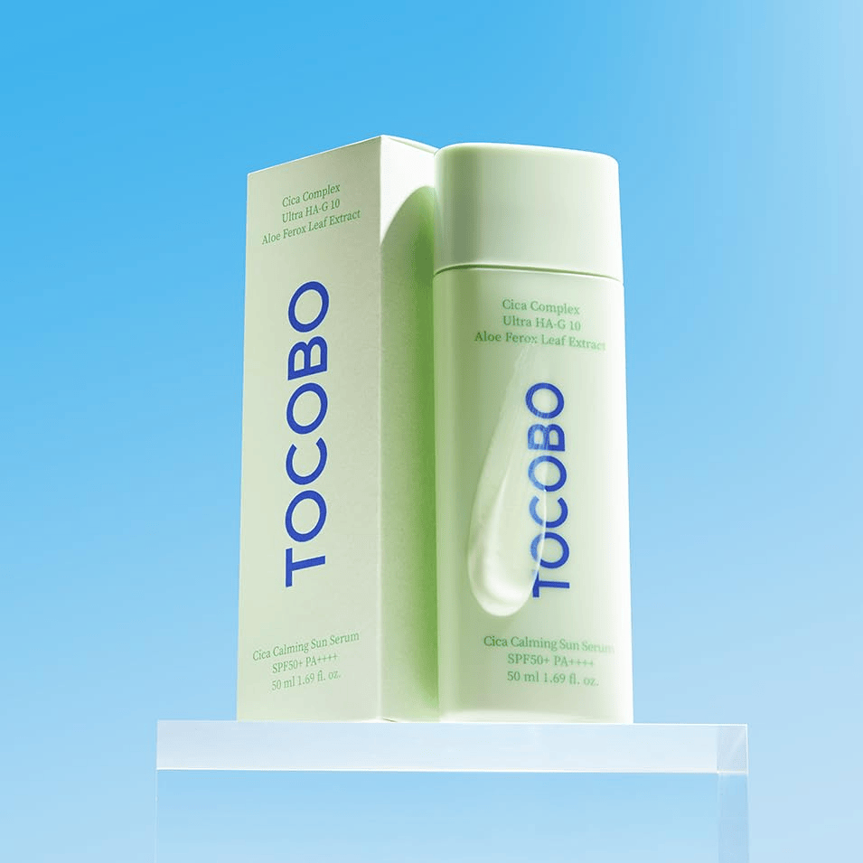 TOCOBO Cica Calming Sun Serum SPF50+ PA++++ 50ml - BelluBeauty