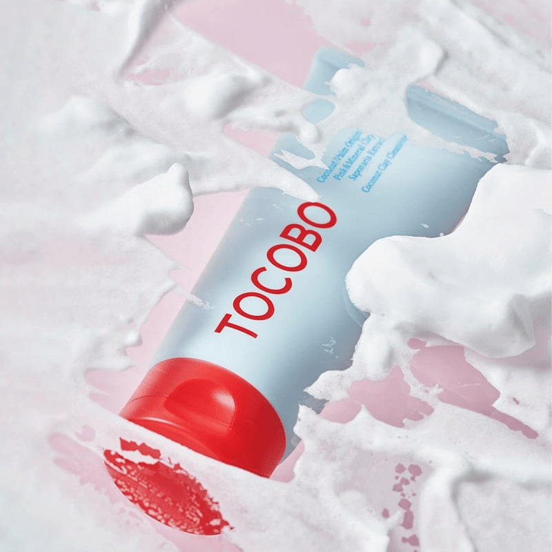 TOCOBO Coconut Clay Cleansing Foam 150ml - BelluBeauty