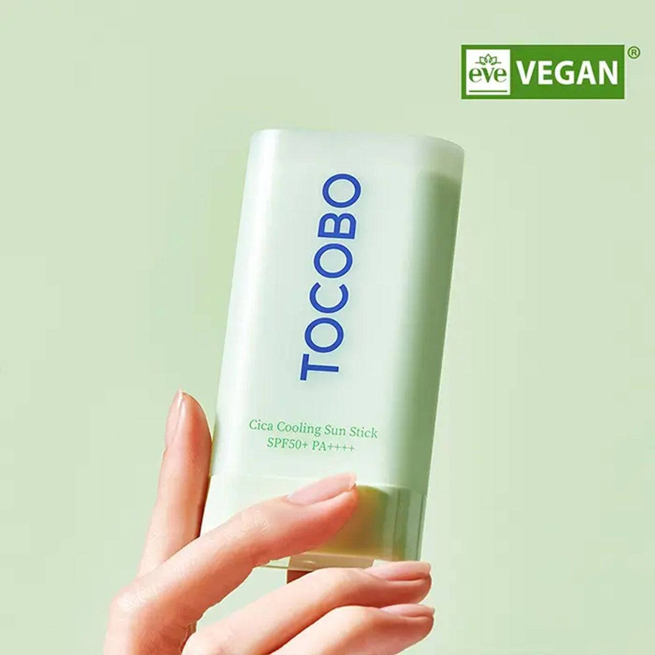 TOCOBO Cica Cooling Sun Stick 18g SPF50+ - BelluBeauty