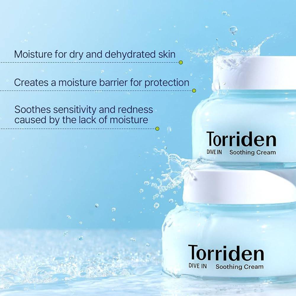 TORRIDEN Dive-In Low Molecular Hyaluronic Acid Soothing Cream - BelluBeauty