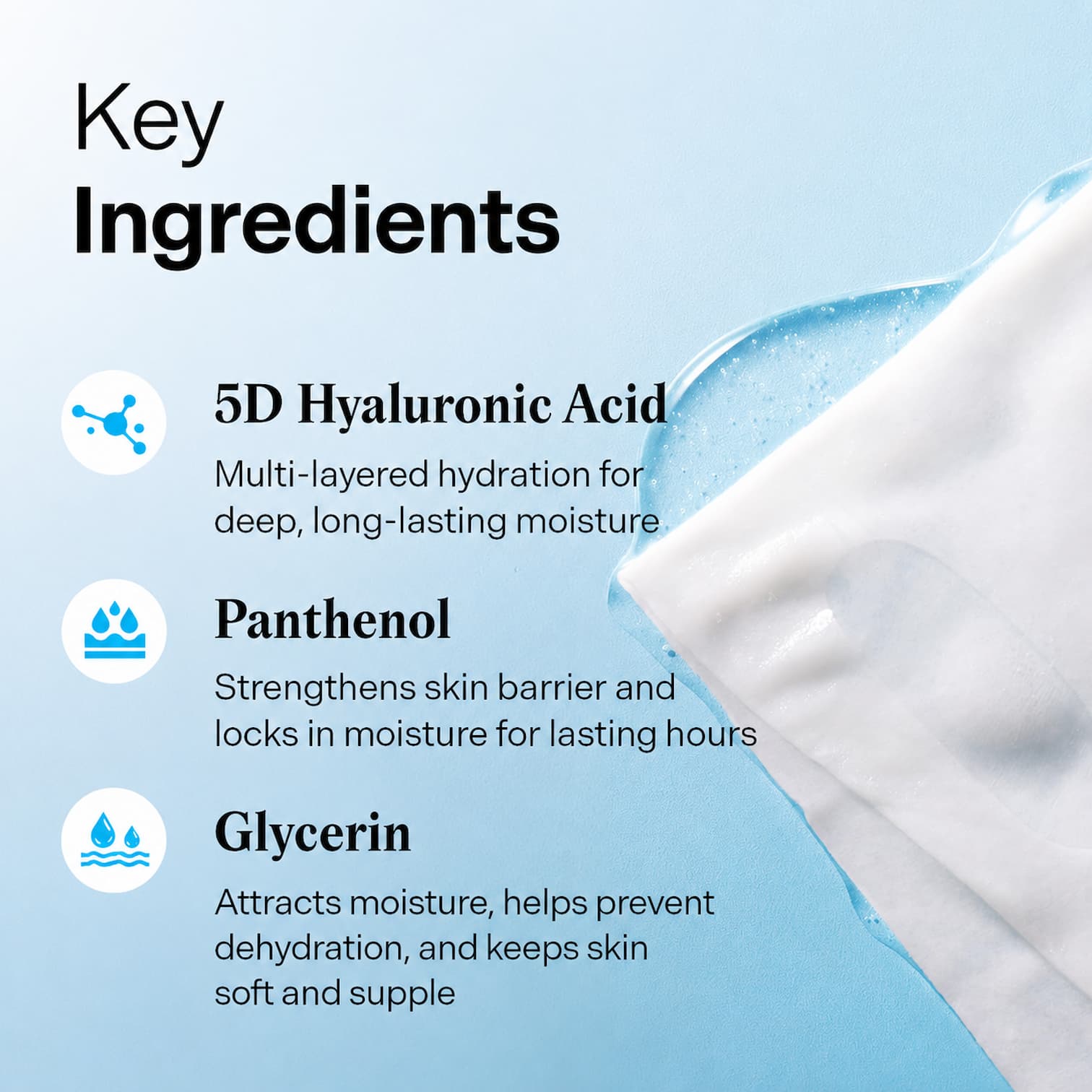 TORRIDEN Dive-In Low Molecular Hyaluronic Acid Mask 10pcs - BelluBeauty