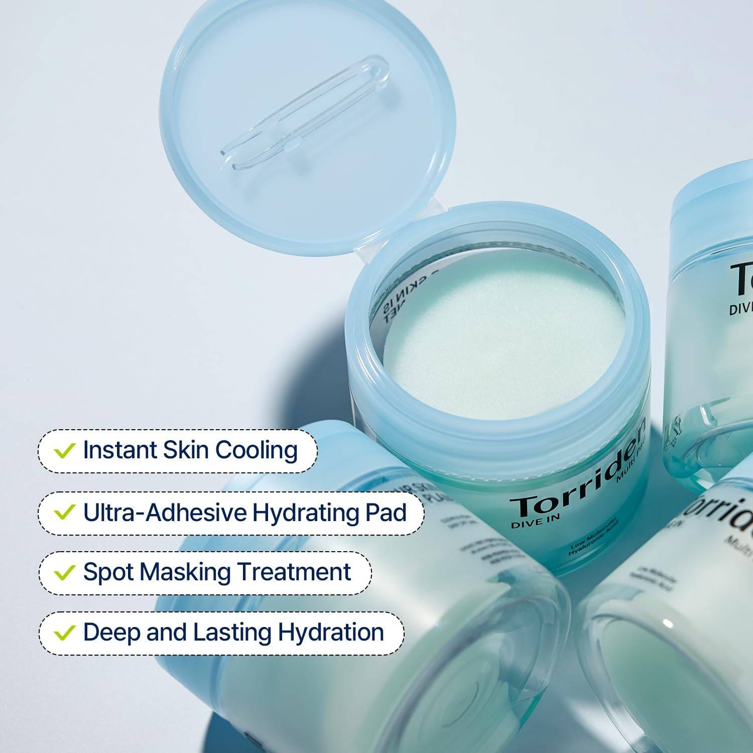 TORRIDEN Dive-In Low Molecular Hyaluronic Acid Multi Pad - BelluBeauty