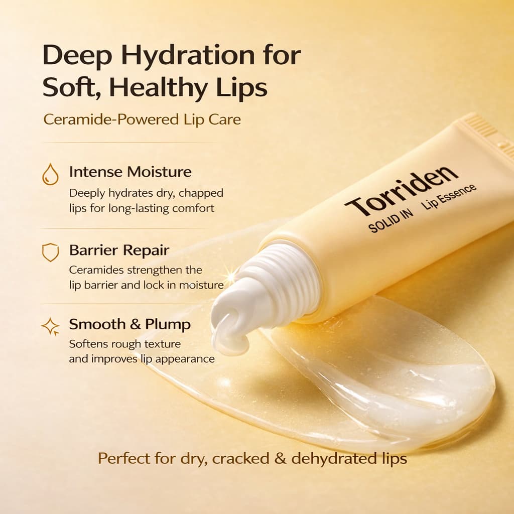 TORRIDEN SOLID IN Ceramide Lip Essence 11ml - BelluBeauty