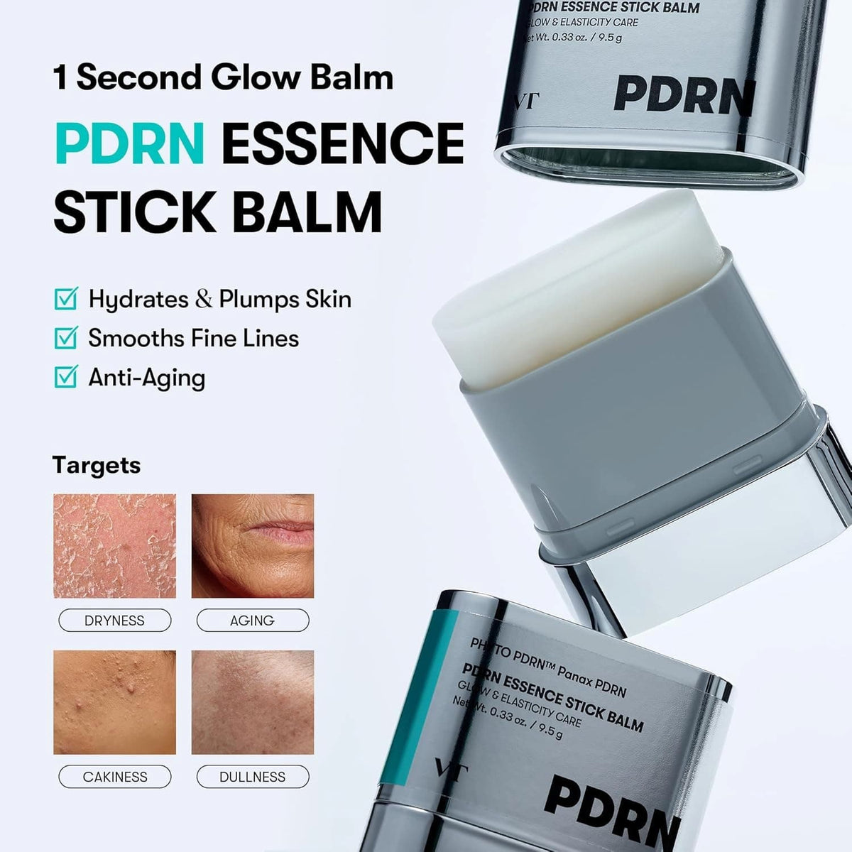 VT PDRN Essence Stick Balm 9.5g - BelluBeauty