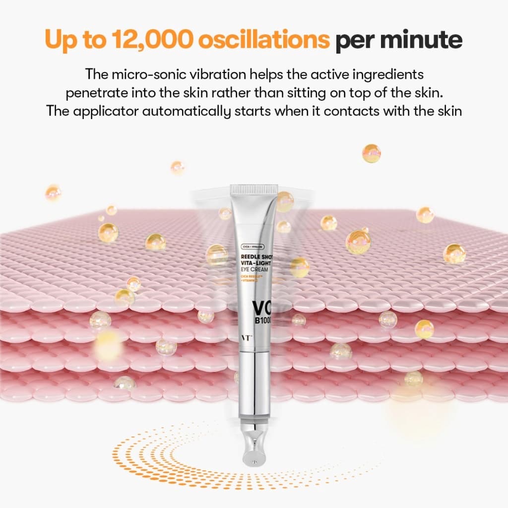 VT Reedle Shot Vita-Light Eye Cream 15ml - BelluBeauty