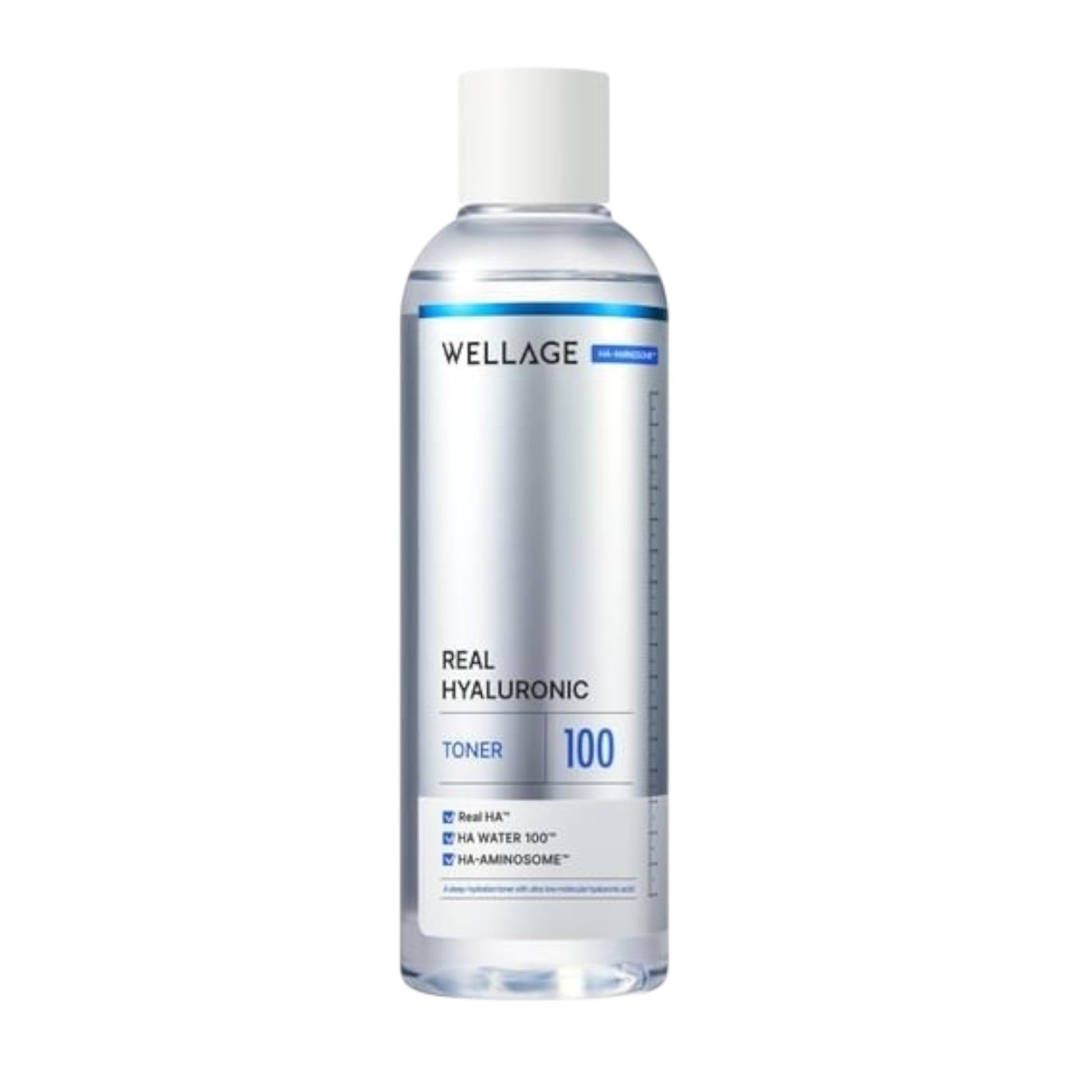 WELLAGE Real Hyaluronic 100 Toner 200ml - BelluBeauty