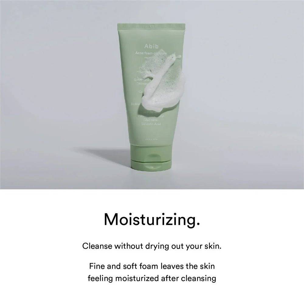 ABIB Acne Foam Cleanser Heartleaf Foam 150ml - BelluBeauty