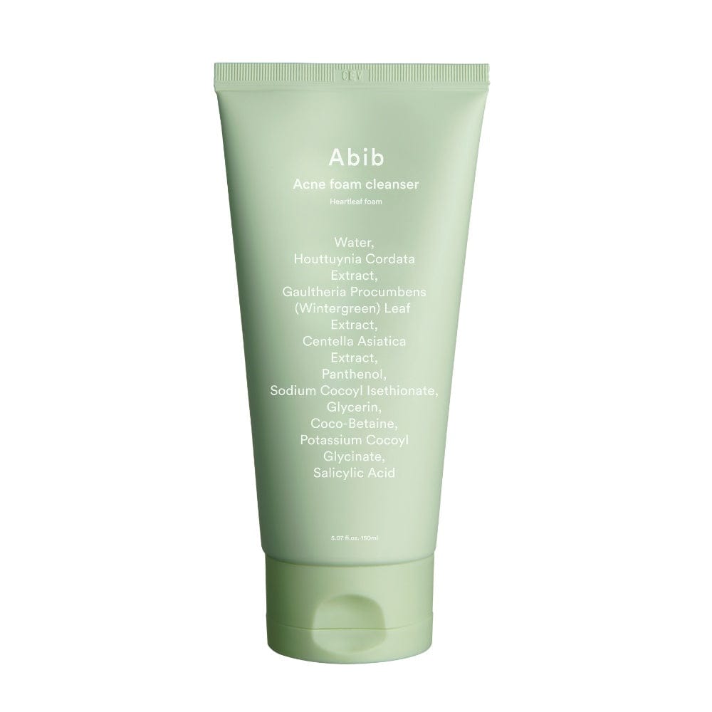 ABIB Acne Foam Cleanser Heartleaf Foam 150ml - BelluBeauty