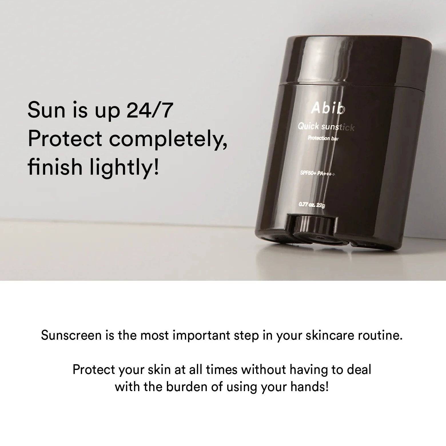 ABIB Quick Sunstick Protection Bar SPF50+ 22g - BelluBeauty