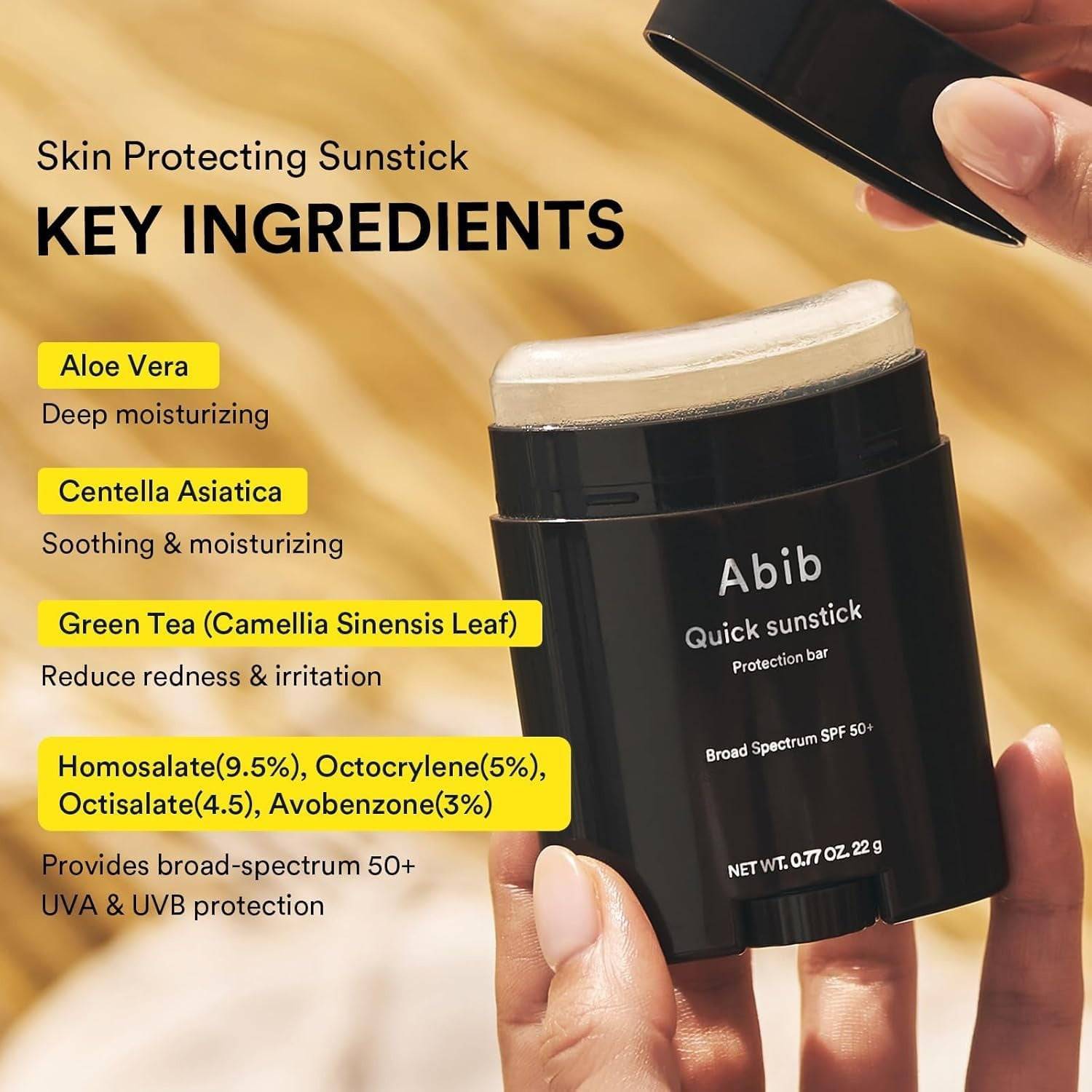 ABIB Quick Sunstick Protection Bar SPF50+ 22g - BelluBeauty
