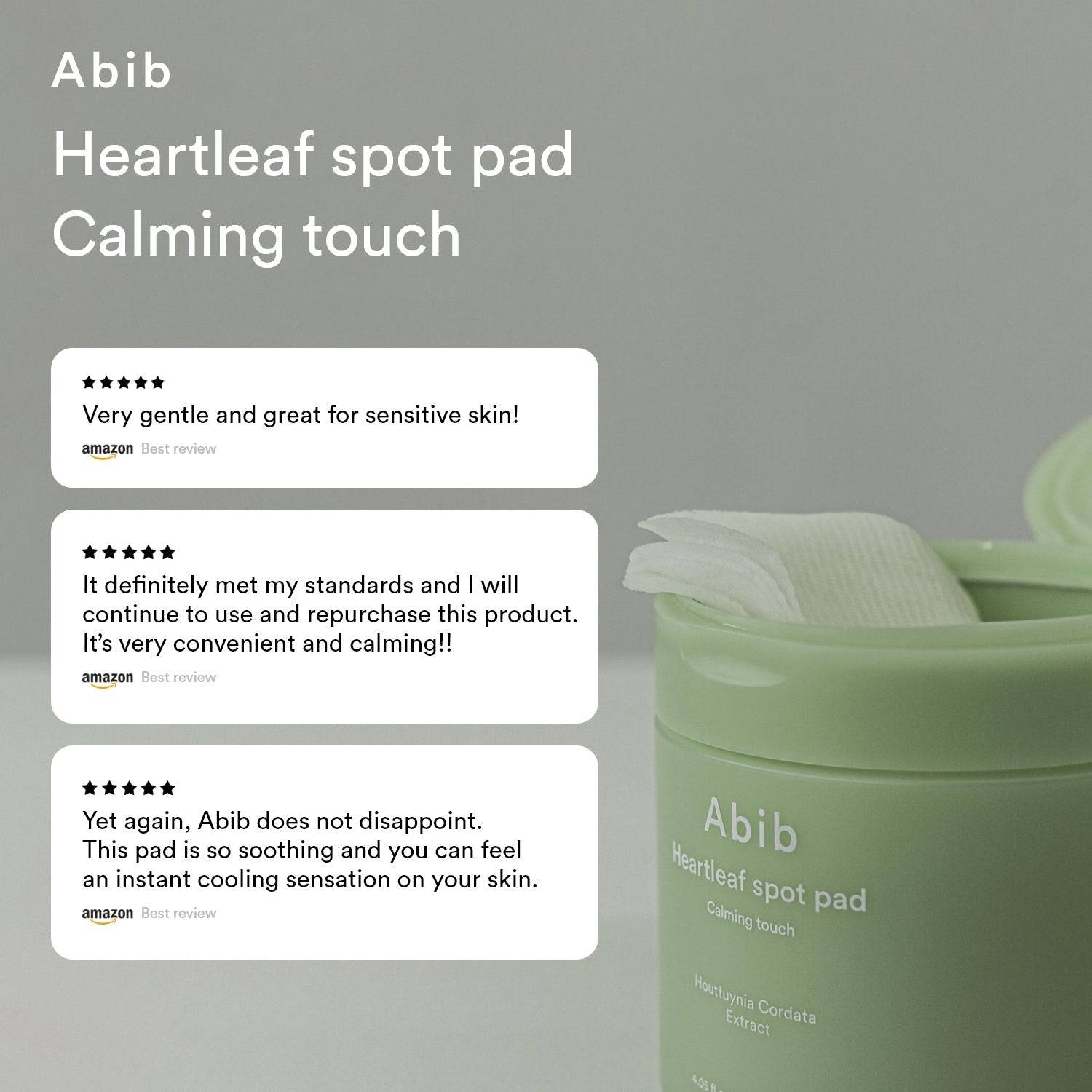 ABIB Heartleaf Spot Pad Calming Touch 80pcs - BelluBeauty