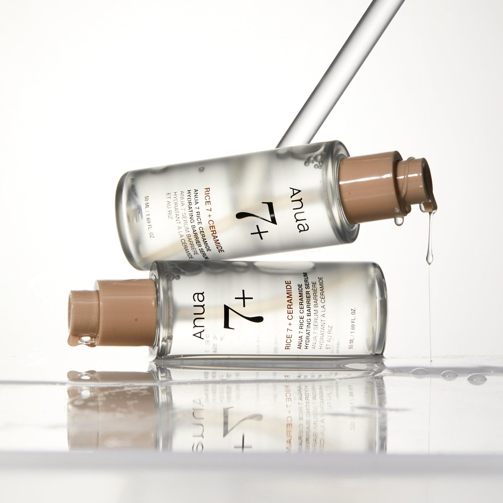 ANUA 7 Rice Ceramide Hydrating Barrier Serum 50ml - BelluBeauty