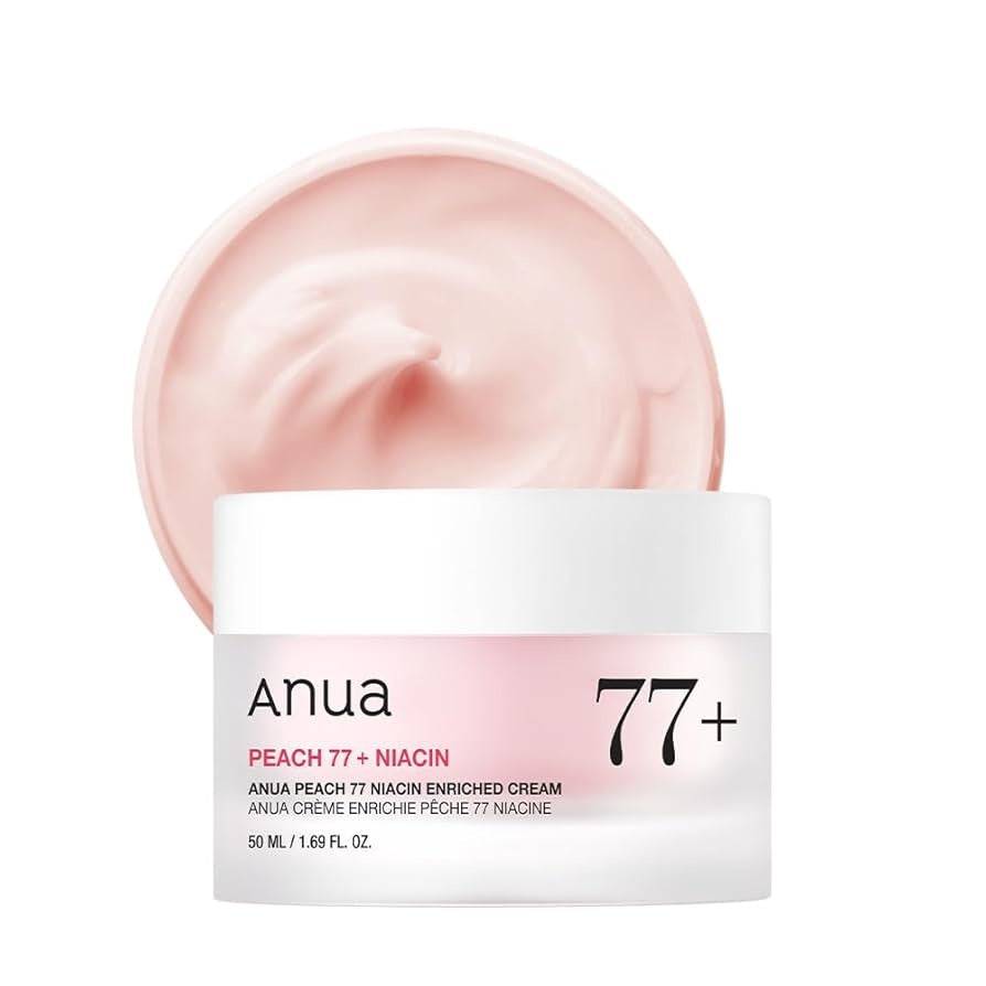 ANUA Peach 77 Niacin Enriched Cream 50ml - BelluBeauty