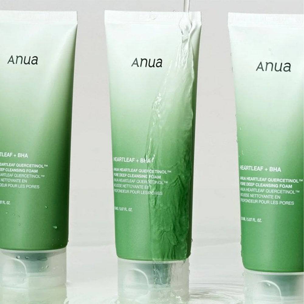 ANUA Heartleaf Quercetinol Pore Deep Cleansing Foam 150ml - BelluBeauty