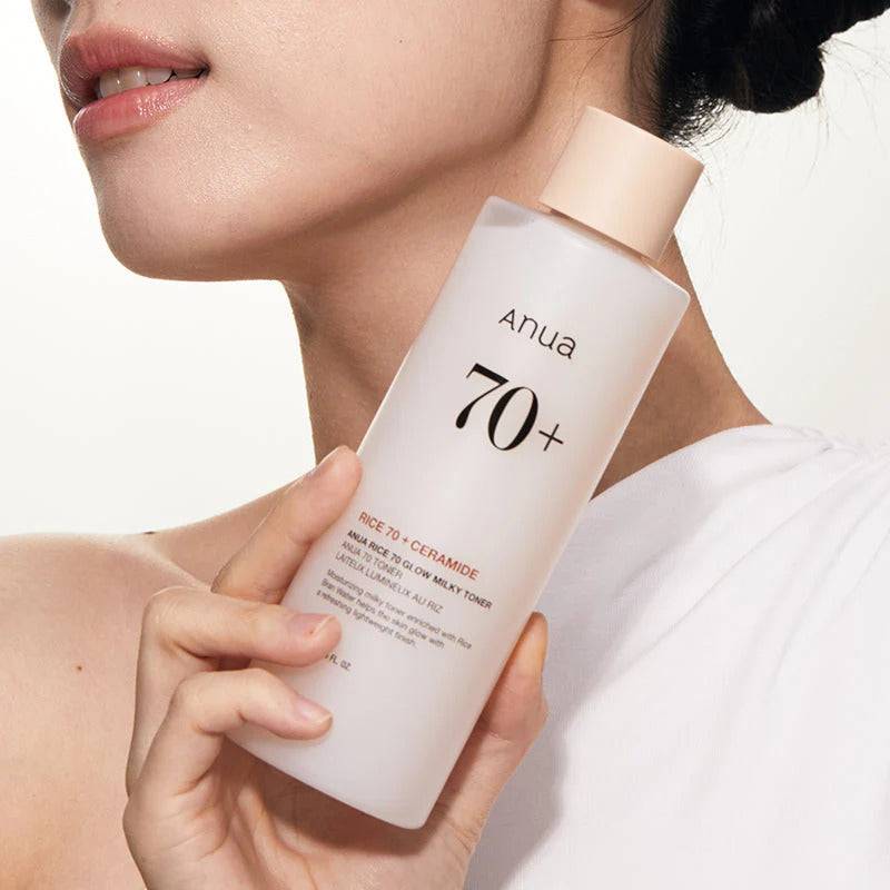 ANUA Rice 70 Glow Milky Toner 250ml - BelluBeauty