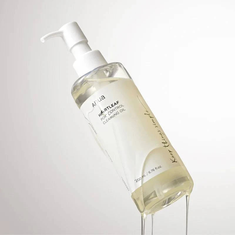 ANUA Heartleaf Pore Control Cleansing Oil 200ml - BelluBeauty
