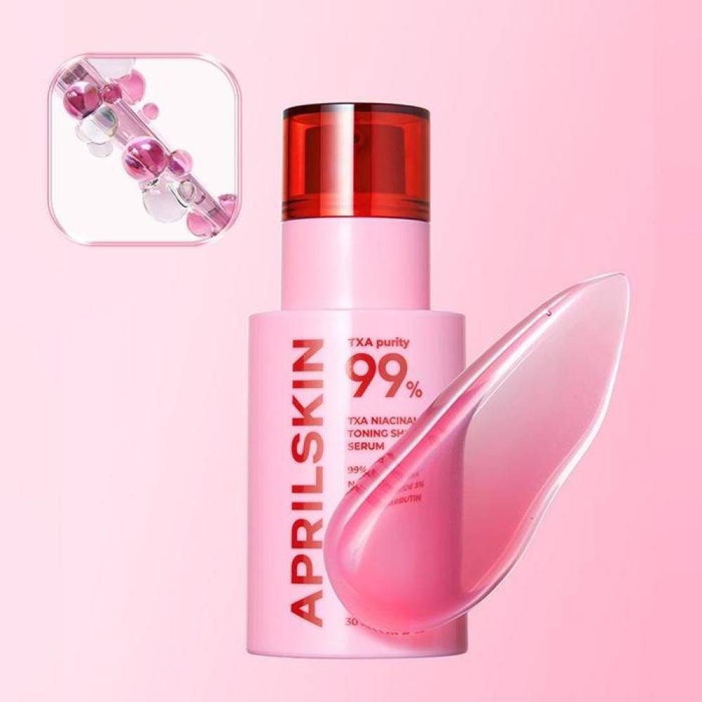 APRILSKIN TXA Niacinamide Toning Shot 99 Serum 30ml - bellubeauty