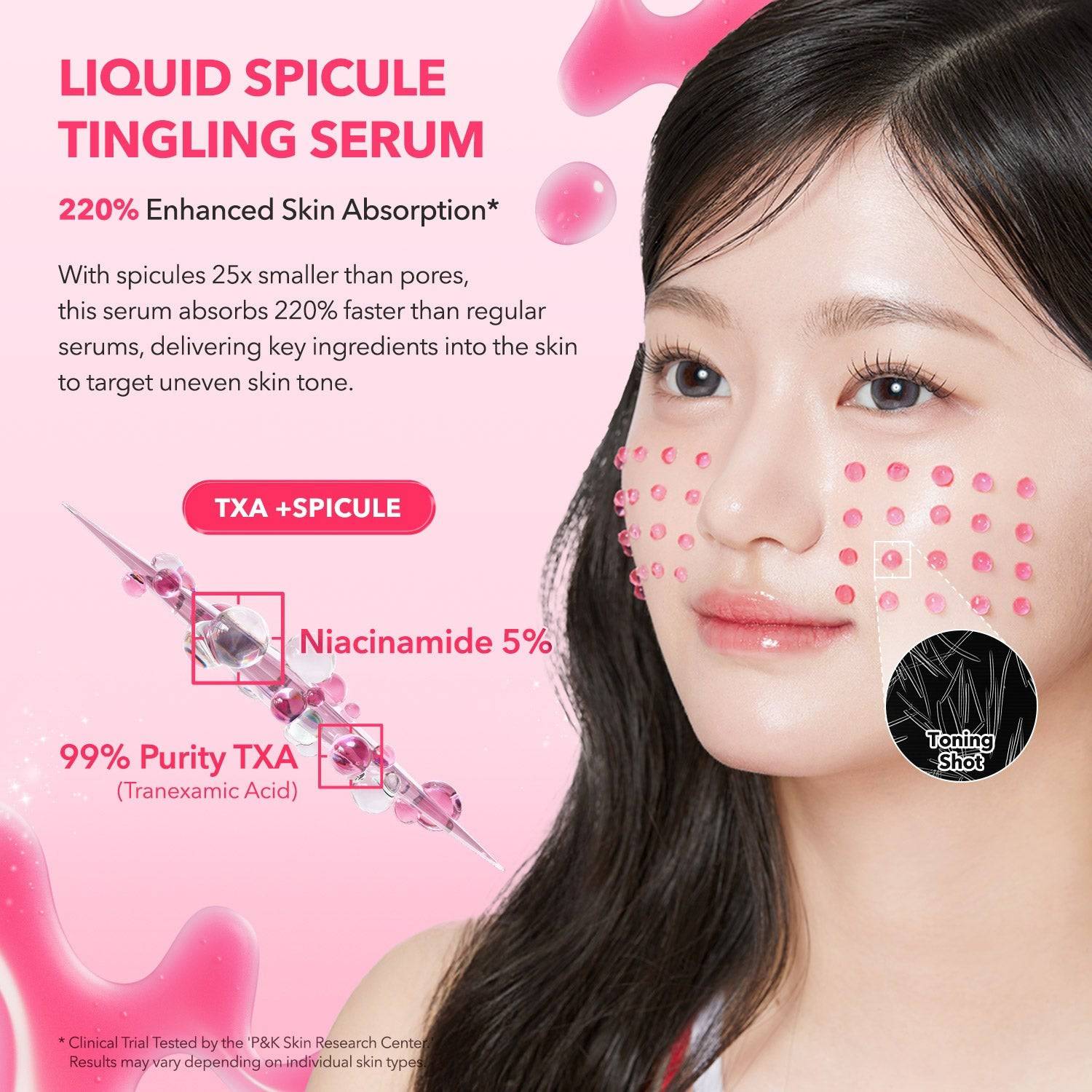 APRILSKIN TXA Niacinamide Toning Shot 99 Serum 30ml - bellubeauty