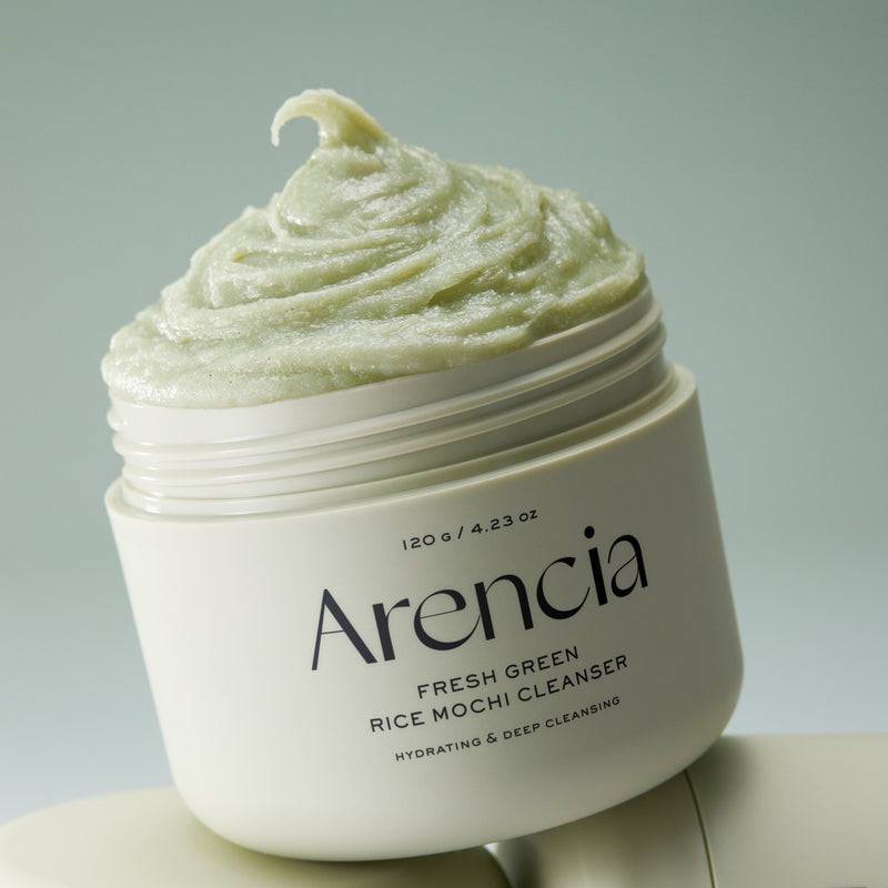 ARENCIA Fresh Green Rice Mochi Cleanser 120g - BelluBeauty