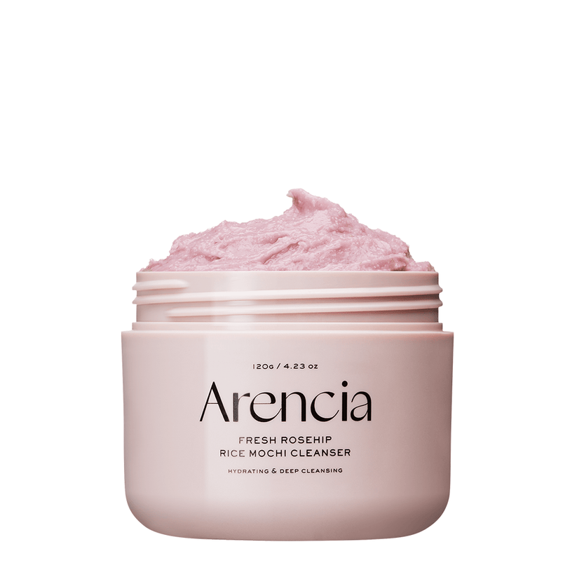 ARENCIA Fresh Rosehip Rice Mochi Cleanser 120g - BelluBeauty