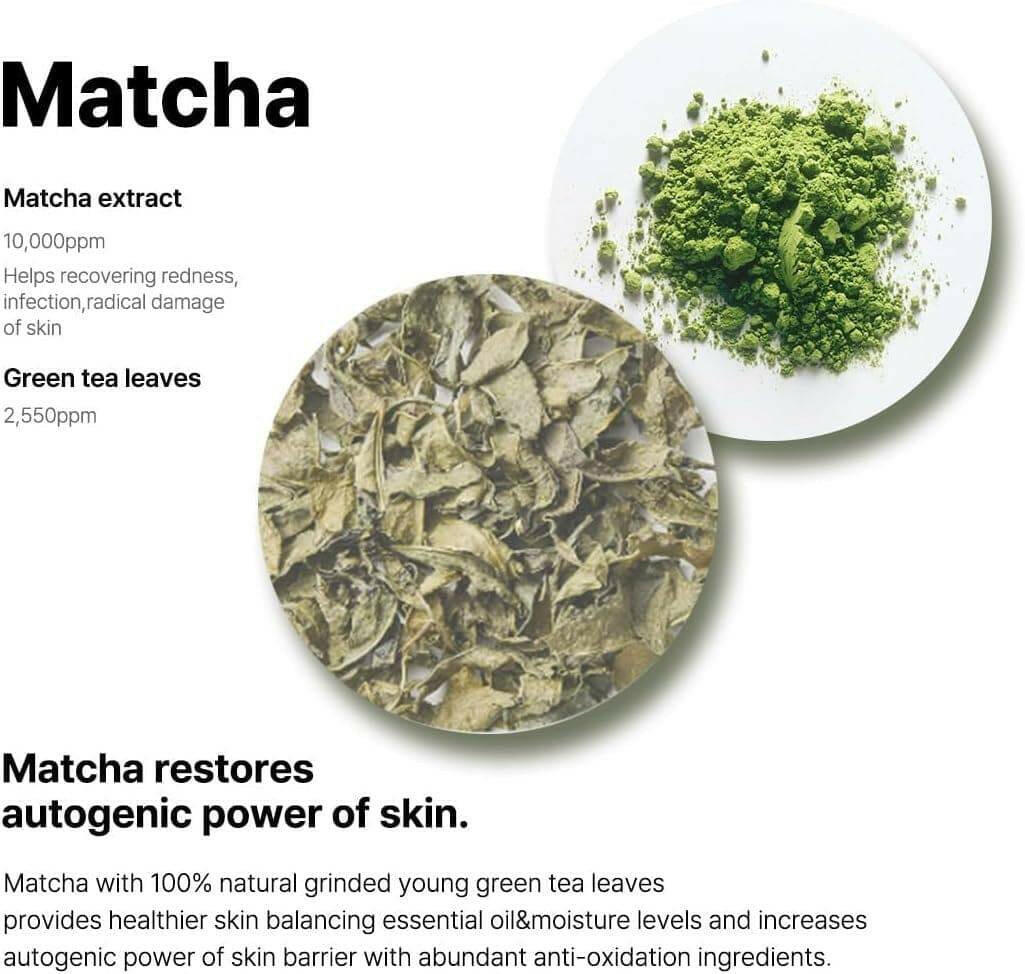 B : LAB Matcha Hydrating Foam Cleanser 120ml - bellubeauty