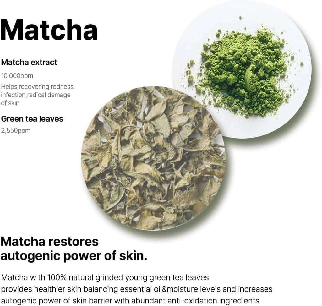 B : LAB Matcha Hydrating Foam Cleanser 120ml - BelluBeauty