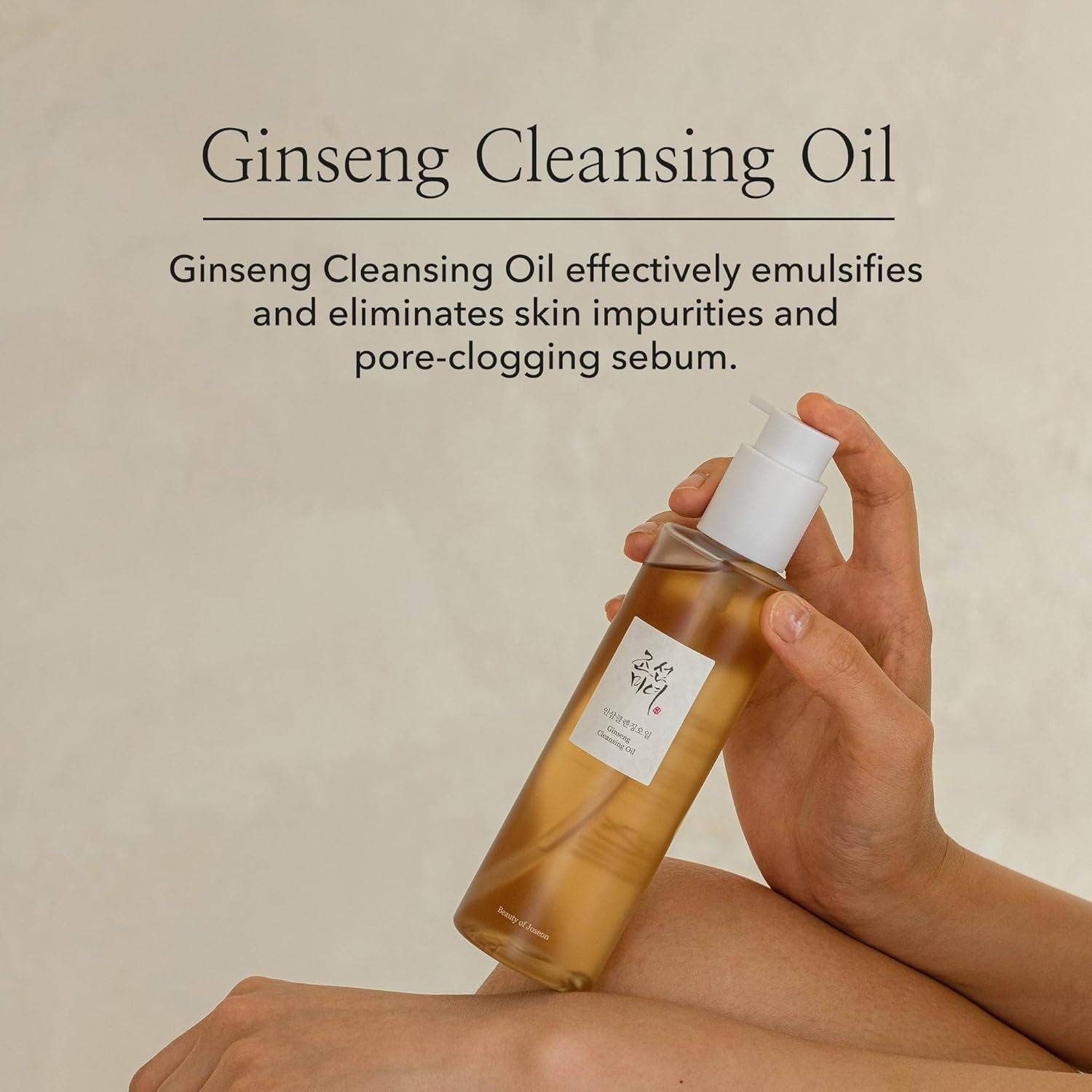 BEAUTY OF JOSEON Ginseng Cleansing Oil 210ml - BelluBeauty