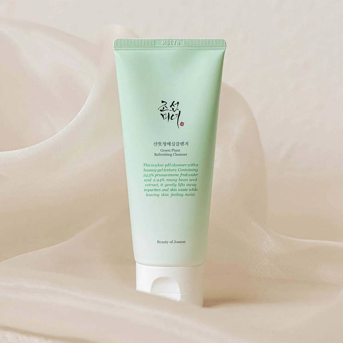 BEAUTY OF JOSEON Green Plum Refreshing Cleanser 100ml - BelluBeauty
