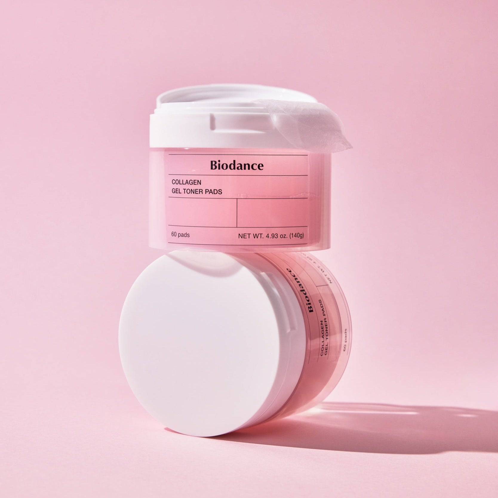 BIODANCE Collagen Gel Toner Pads 60pcs - BelluBeauty
