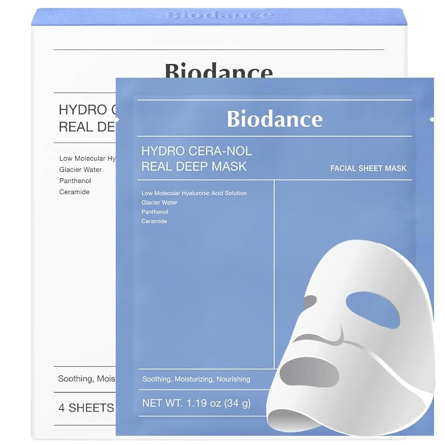 BIODANCE Hydro Cera-Nol Real Deep Mask 4pcs - BelluBeauty