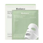 BIODANCE Refreshing Sea Kelp Real Deep Mask 4pcs - BelluBeauty