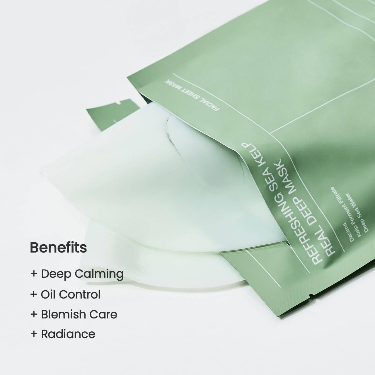 BIODANCE Refreshing Sea Kelp Real Deep Mask 4pcs - BelluBeauty