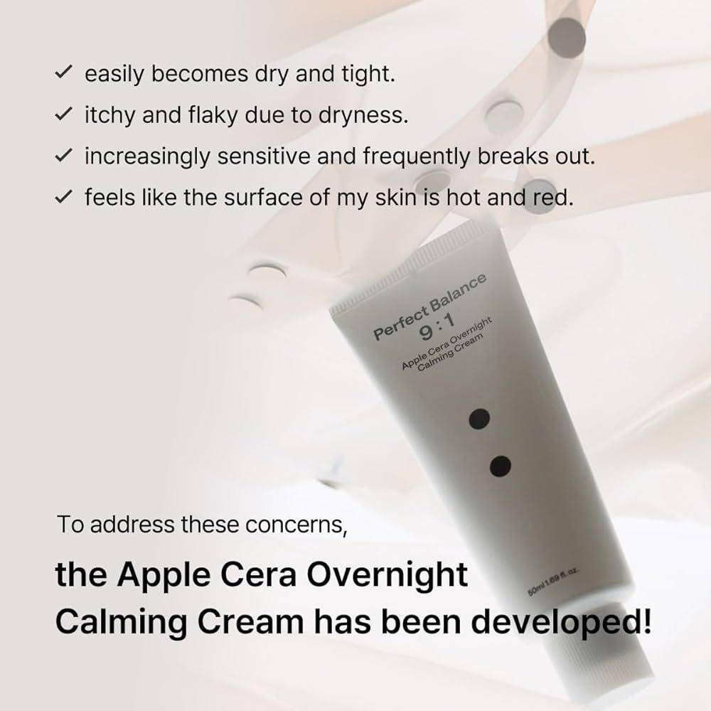 B:LAB Apple Cera Overnight Calming Cream 50ml - BelluBeauty