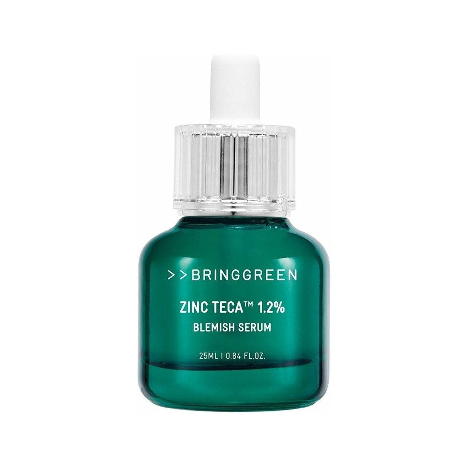 BRINGGREEN Zinc Teca 1.2% Blemish Serum 25ml - bellubeauty