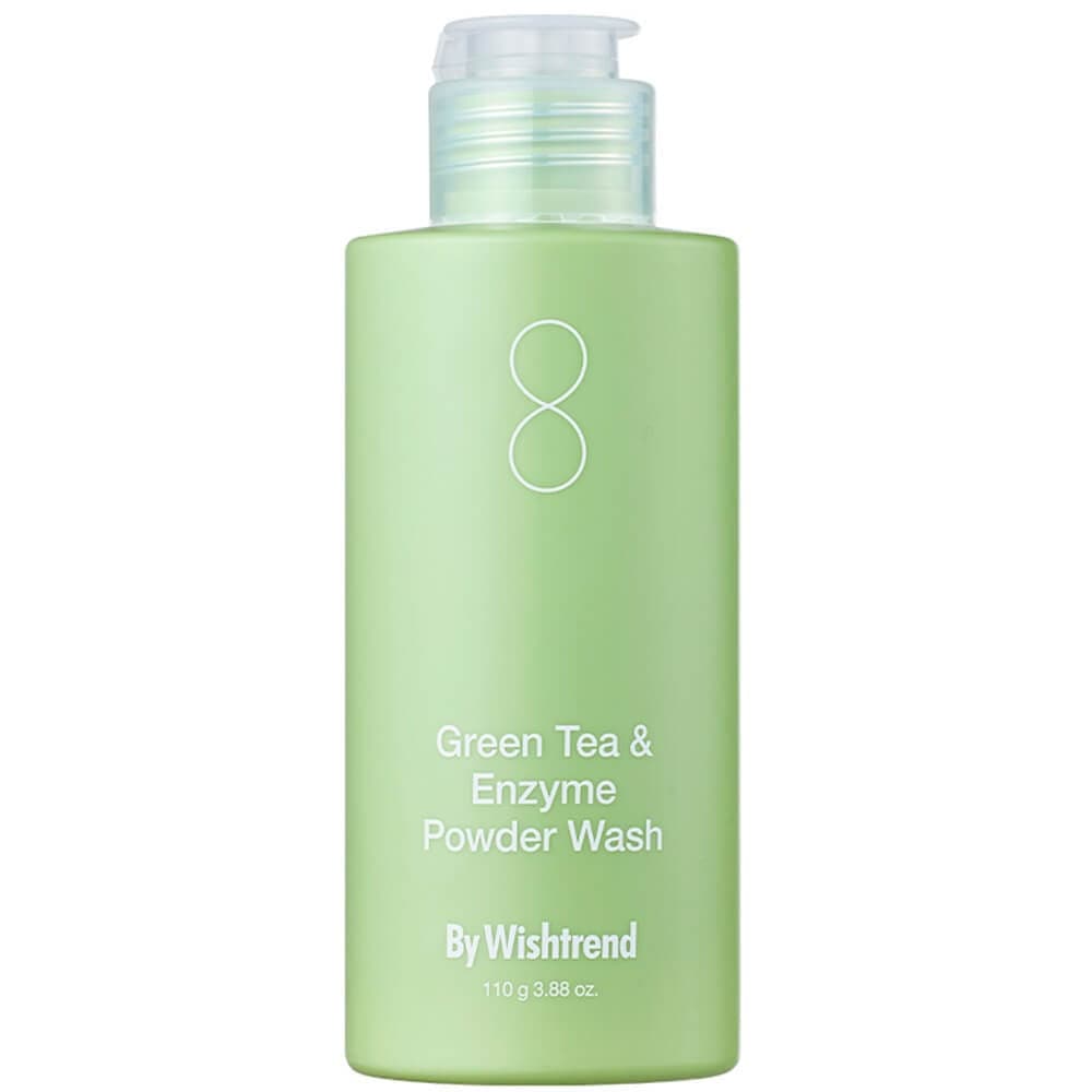 BY WISHTREND Green Tea & Enzyme Powder Wash 110g - bellubeauty