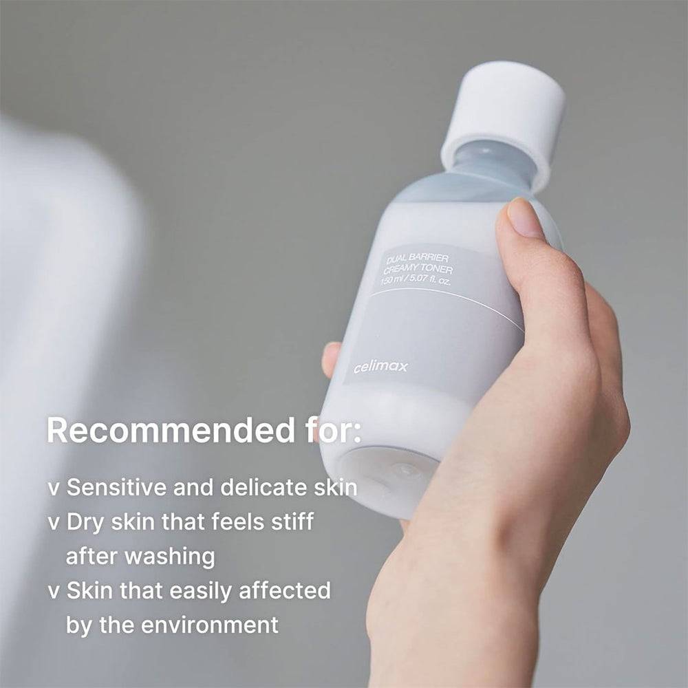 CELIMAX Dual Barrier Creamy Toner 150ml - BelluBeauty